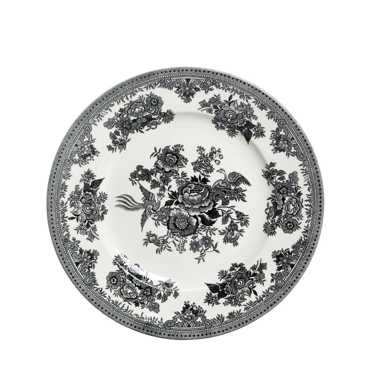 Burleigh} Black Asiatic Pheasants :: Plate :: Medium 8.5