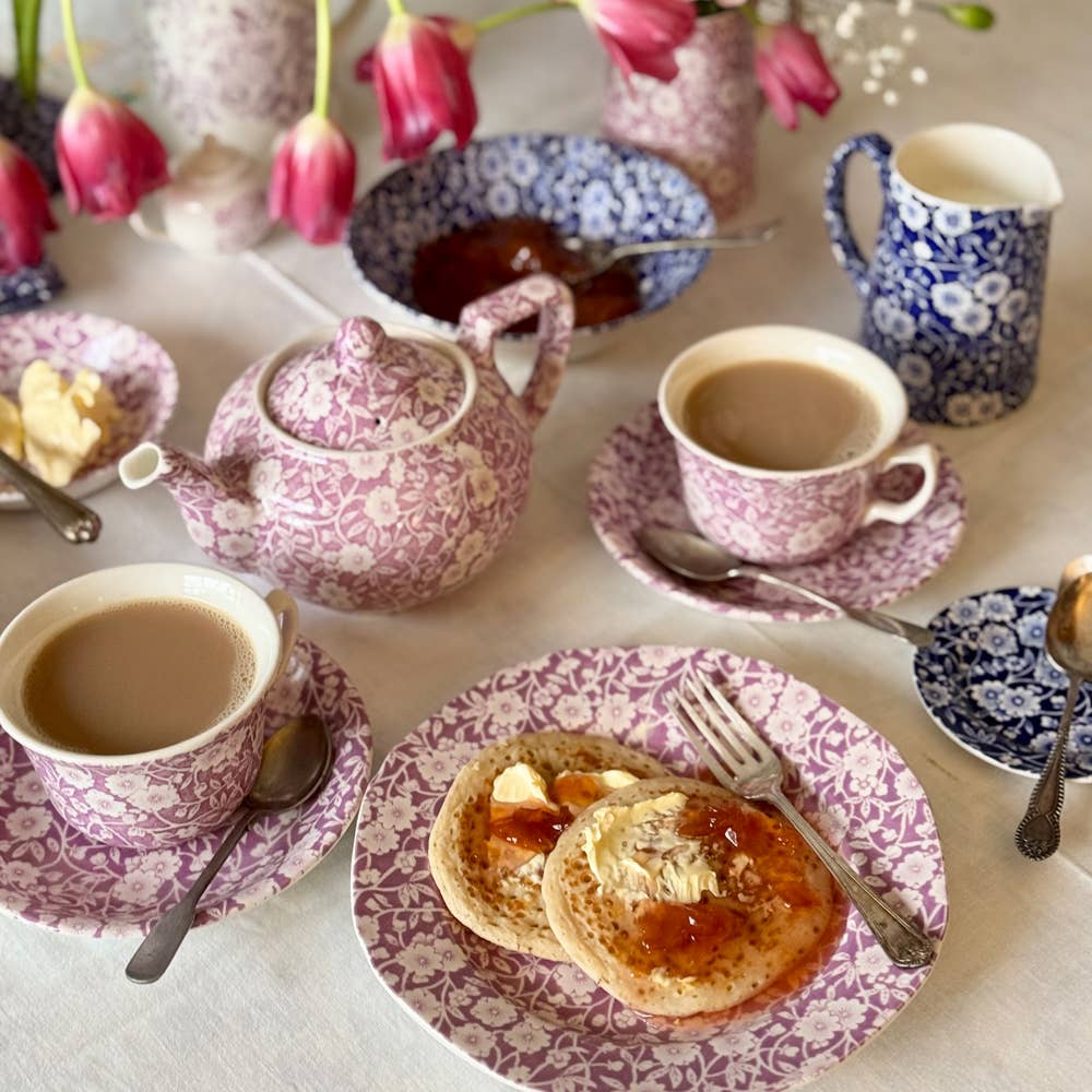 Burleigh} Blossom Calico :: Tea Cup – Ellington & French