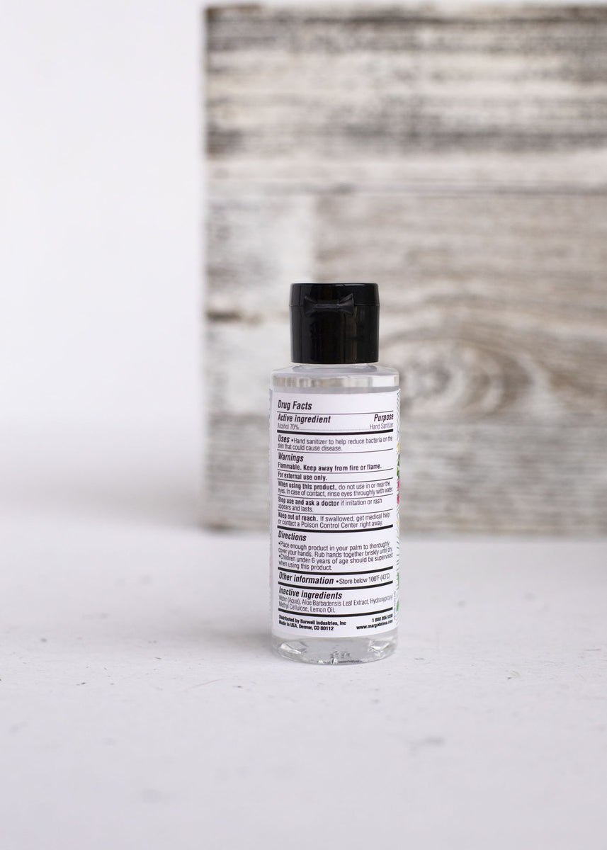 {Library of Flowers} Hand Sanitizer Gel Citrus Garden 2 oz