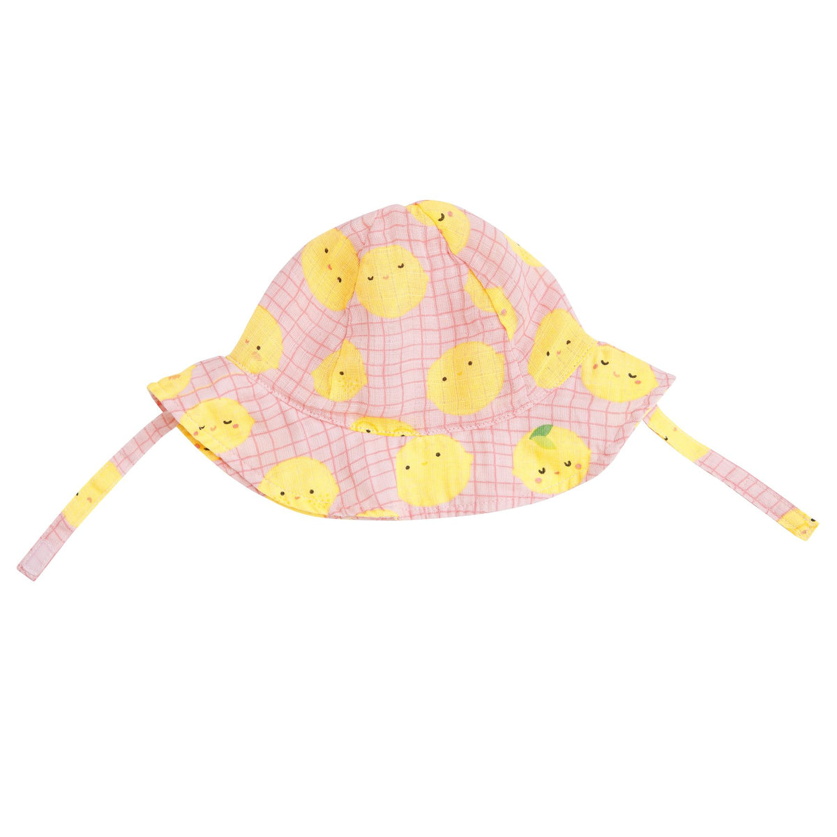 for the love of lemons XS/S pink shimmer wide brim sun hat Sun  main image 2