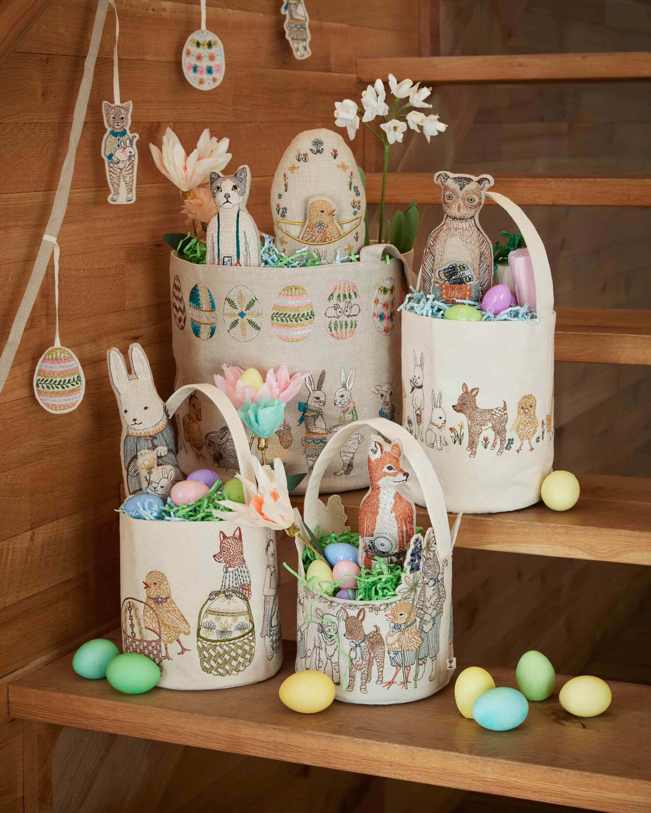 Coral&Tusk クッションカバー Easter Easter｜クッションカバー 40x40 Easter Eggs（クッション