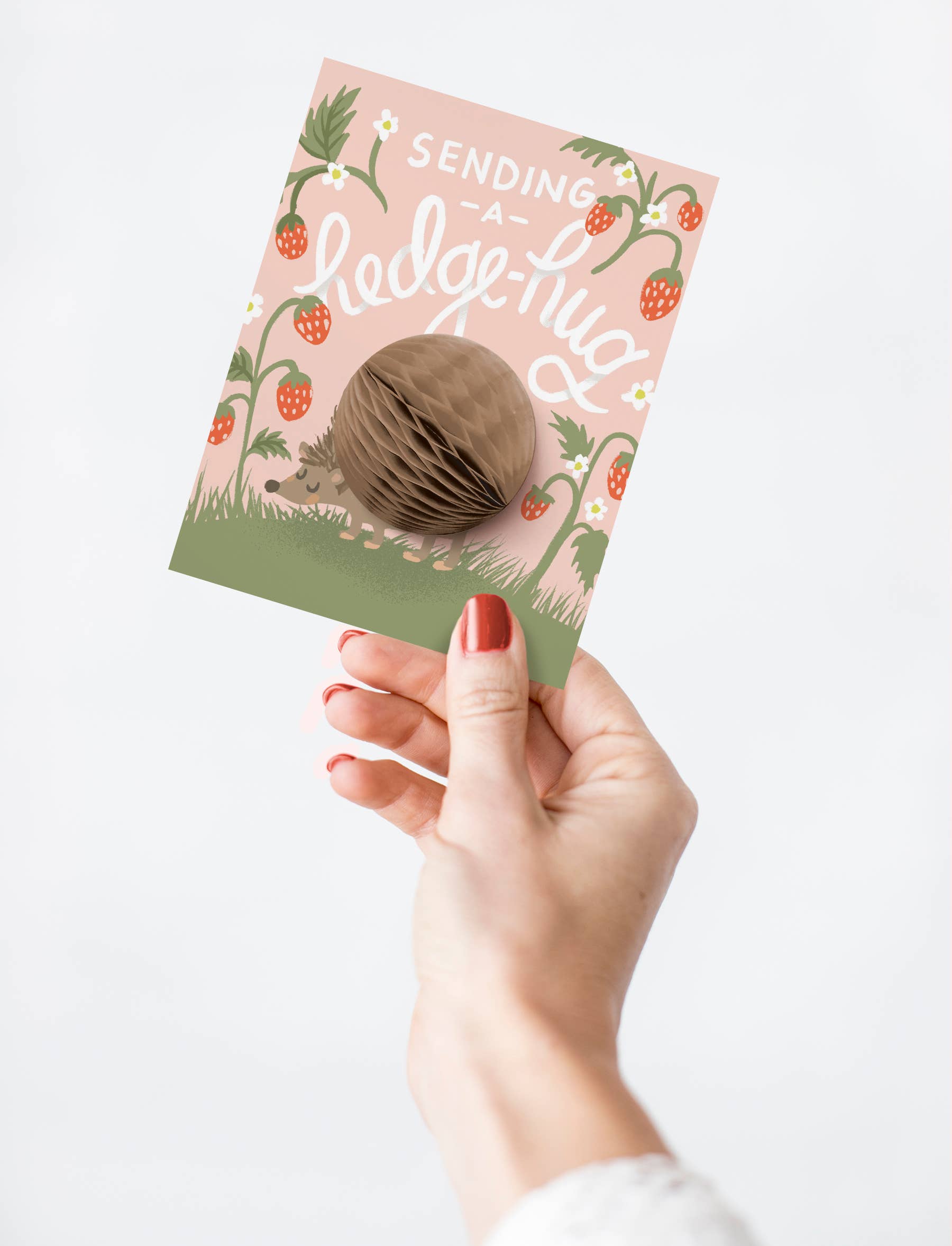{Inklings Paperie} Hedgehug Pop-Up Card – Ellington & French