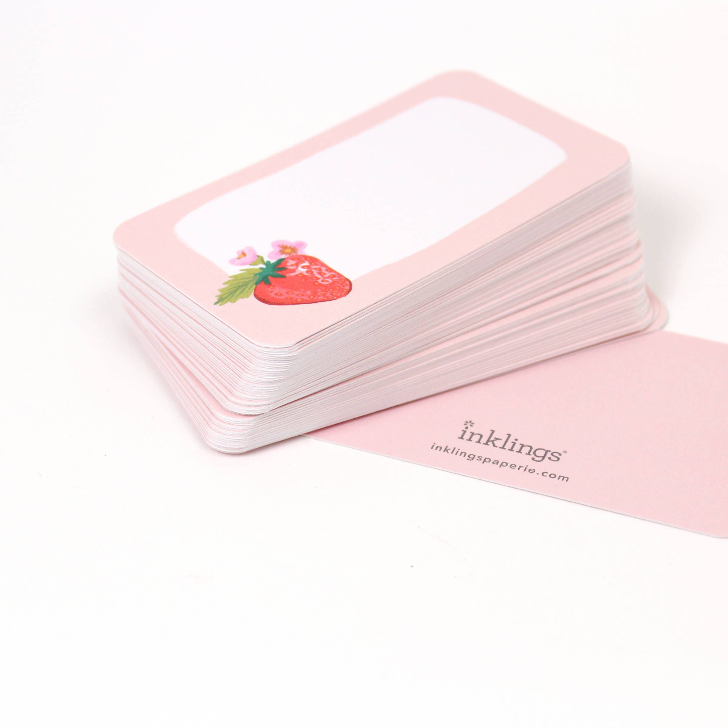 {Inklings Paperie} Pocket Notes :: Strawberry :: Set of 50 – Ellington ...