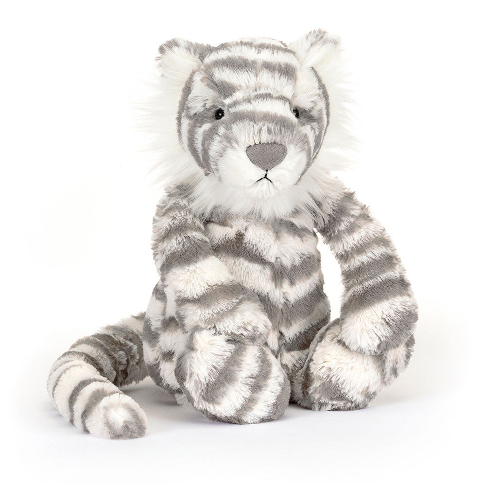 Jellycat Bashful Snow Tiger Medium Ellington French