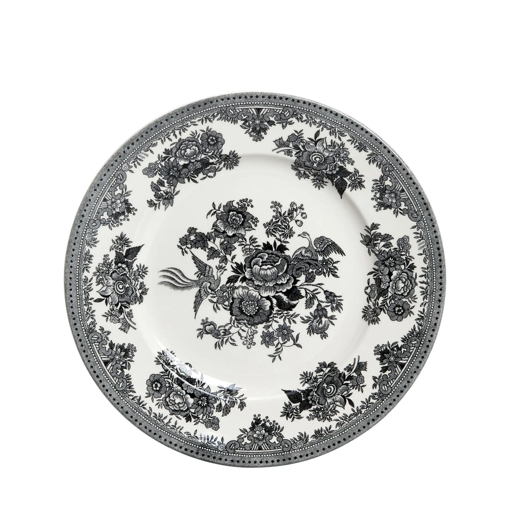 Burleigh} Black Asiatic Pheasants :: Plate :: Medium 8.5