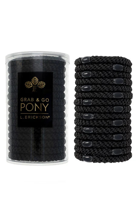FRANCE LUXE GRAB & GO PONY TUBE -  NEW WITH TAGS L. Erickson Hair Ties - Grab & Go Tube Pony SALE | 15  main image 2