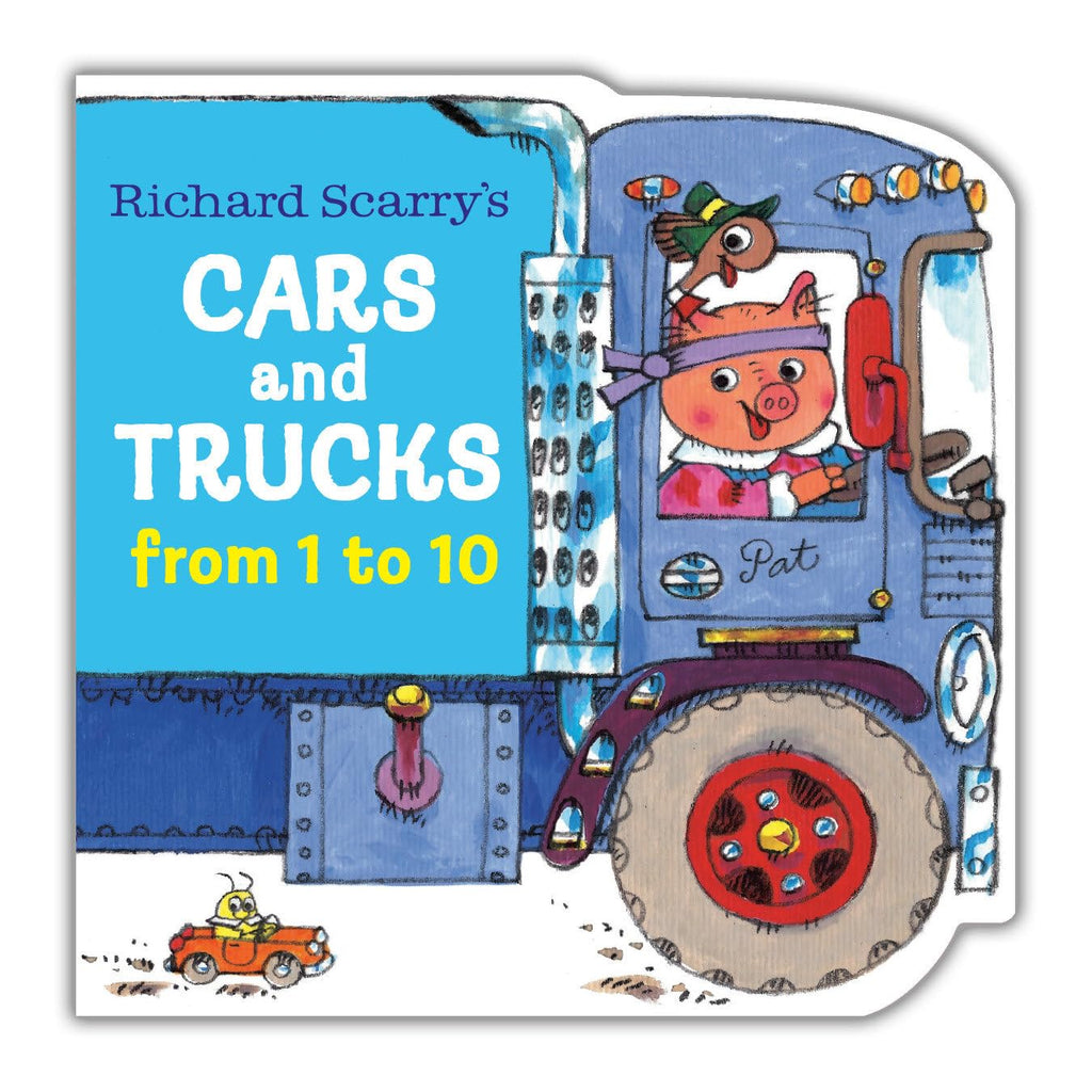 {Random House} Richard Scarry's Cars and Trucks from 1 to 10 Board Boo ...