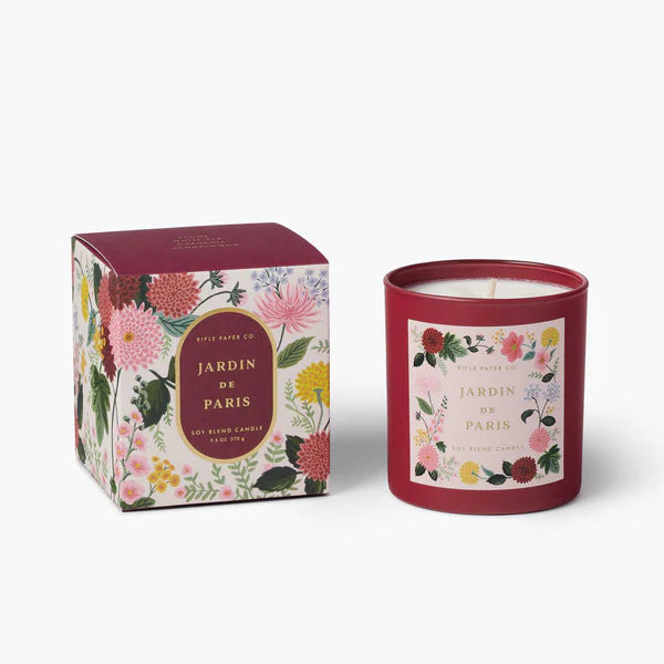 Rifle Paper Co.} Scented Soy Wax Candle :: Dahlia Jardin de Paris