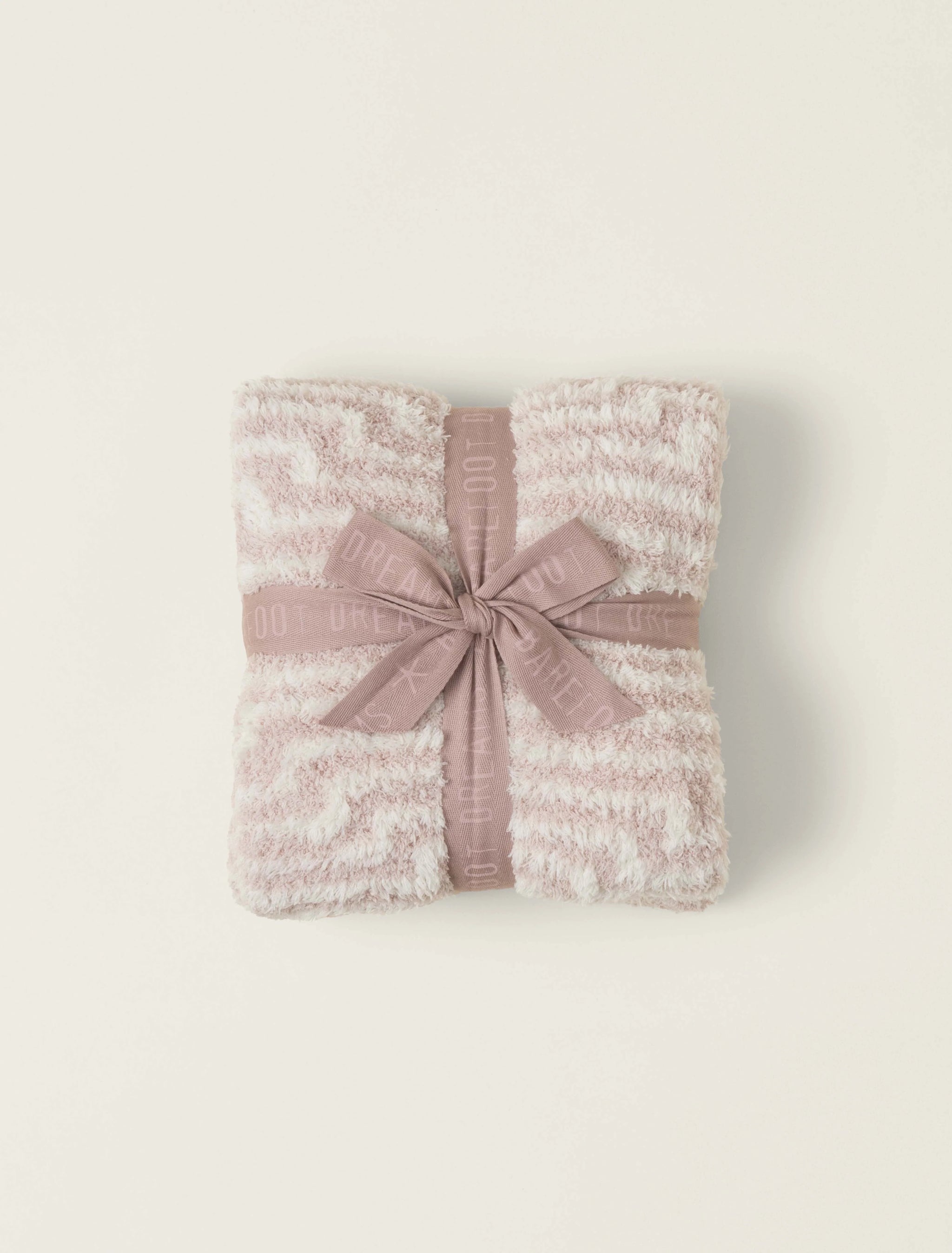 Barefoot Dreams} CozyChic Geo Stripe Stroller Blanket :: Antique 