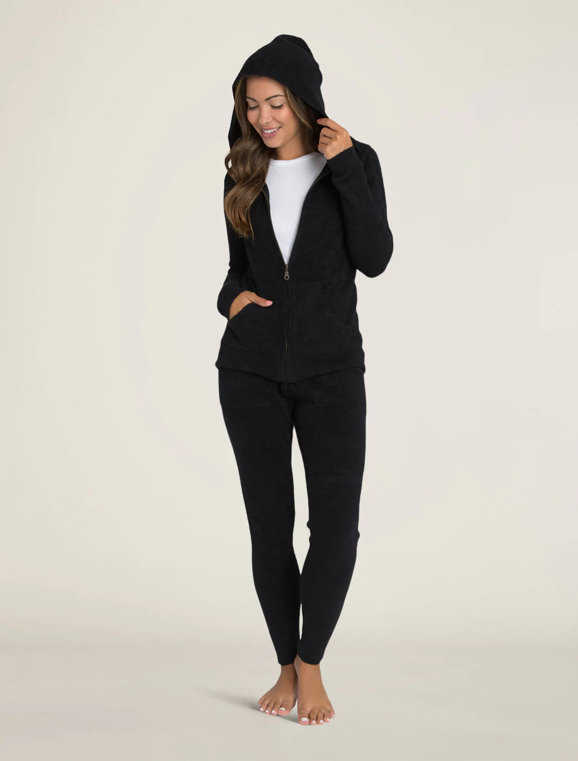 Barefoot dreams 2025 zip up hoodie