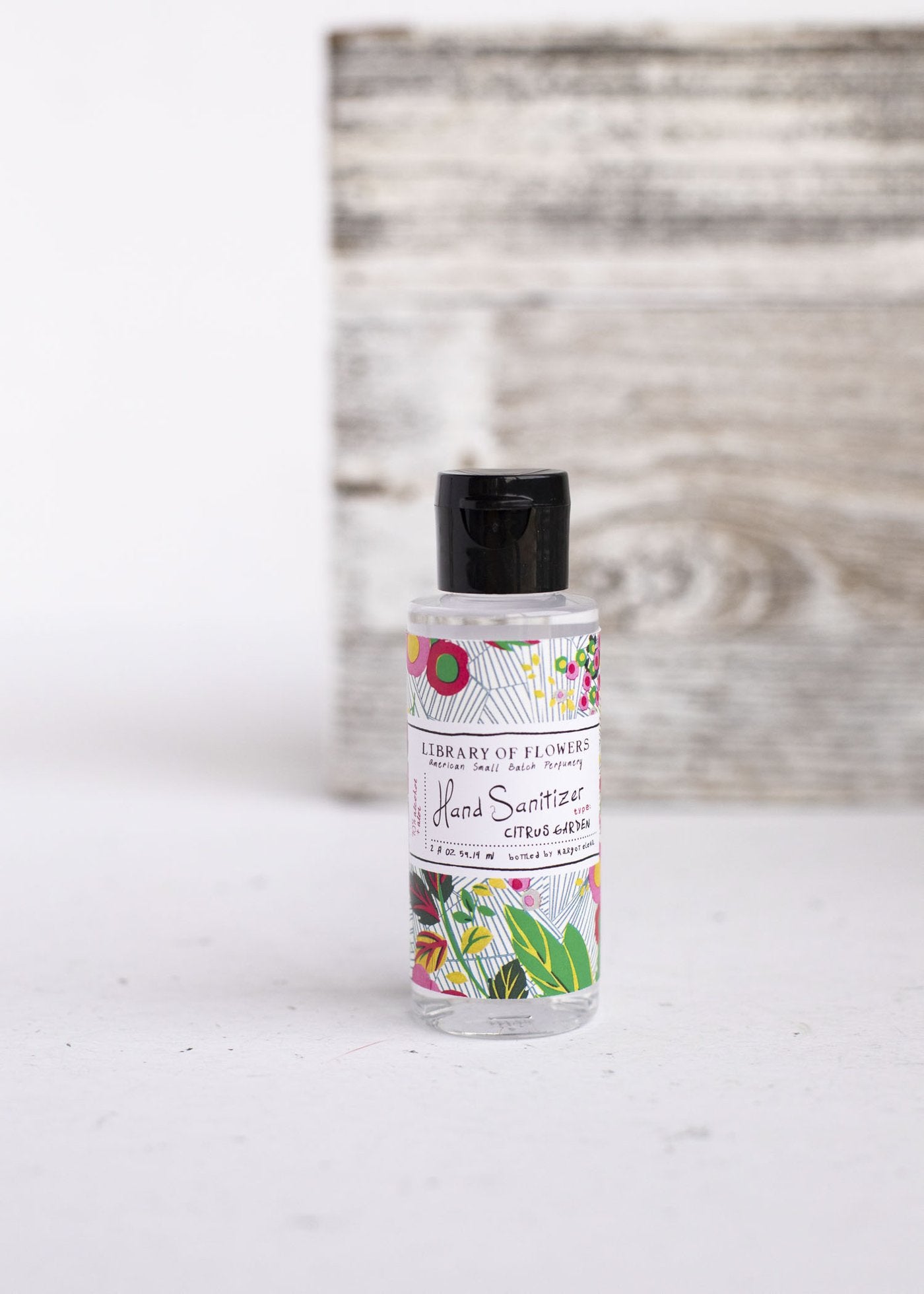 {Library of Flowers} Hand Sanitizer Gel Citrus Garden 2 oz