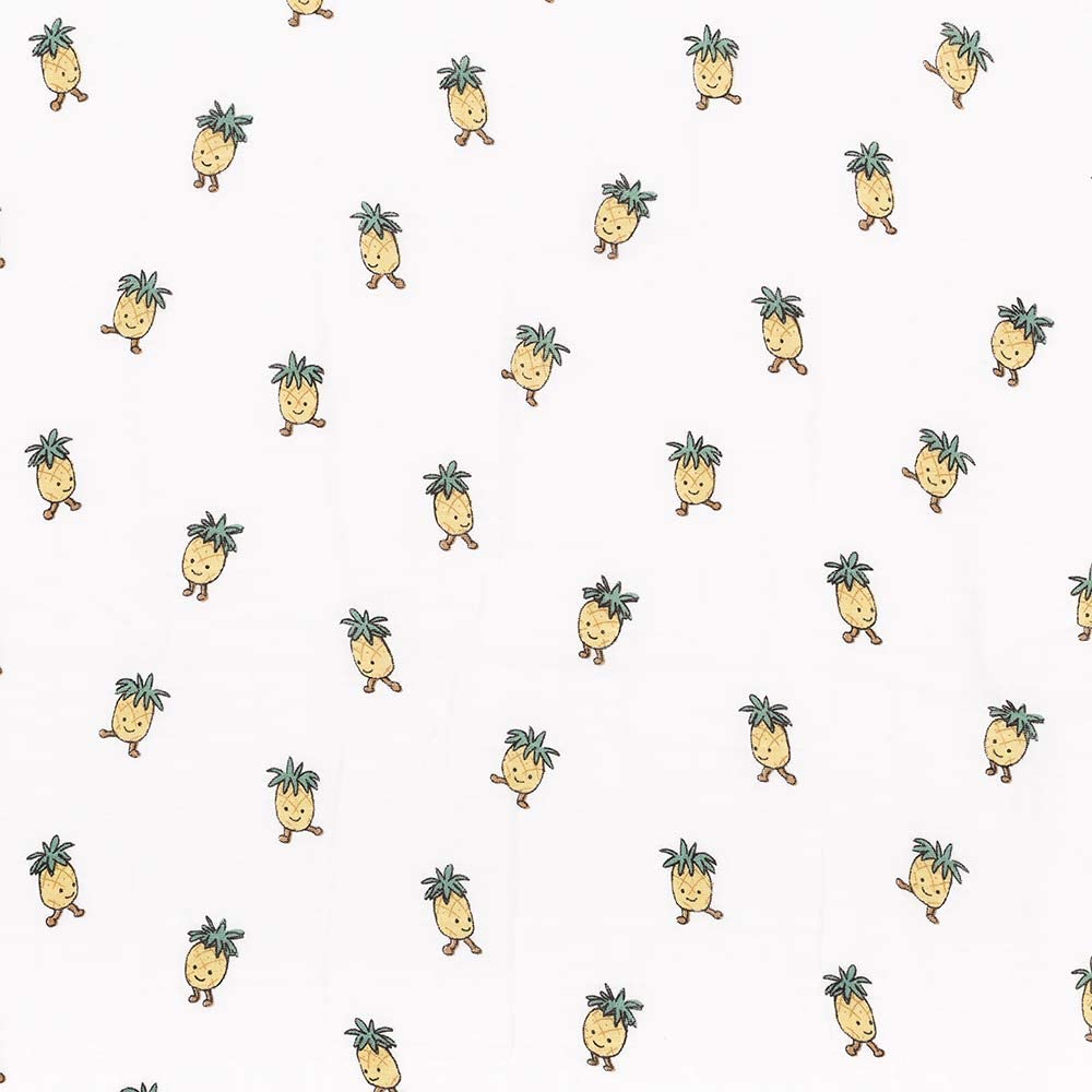 Jellycat Amuseables Muslin Swaddle Blanket Pineapple