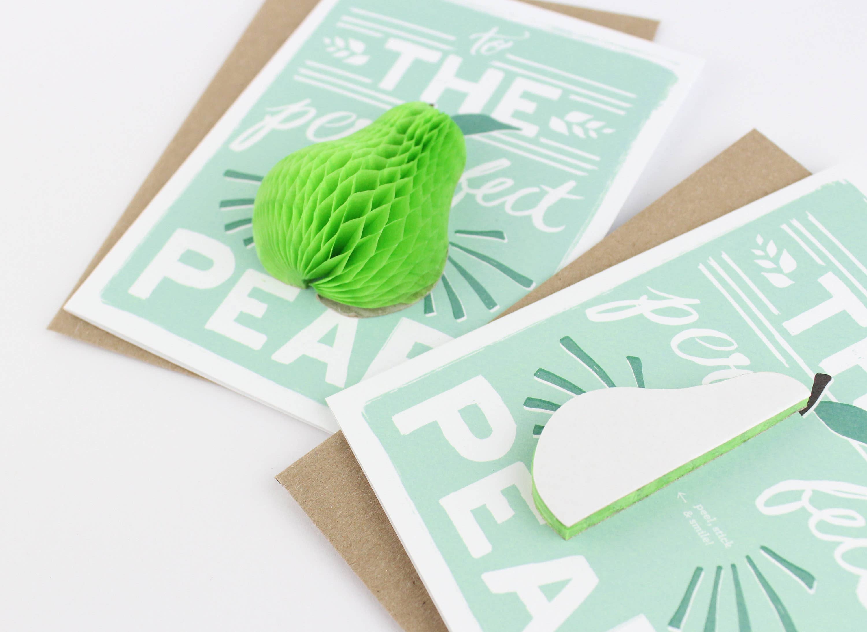 {Inklings Paperie} Perfect Pear Pop-Up Card – Ellington & French