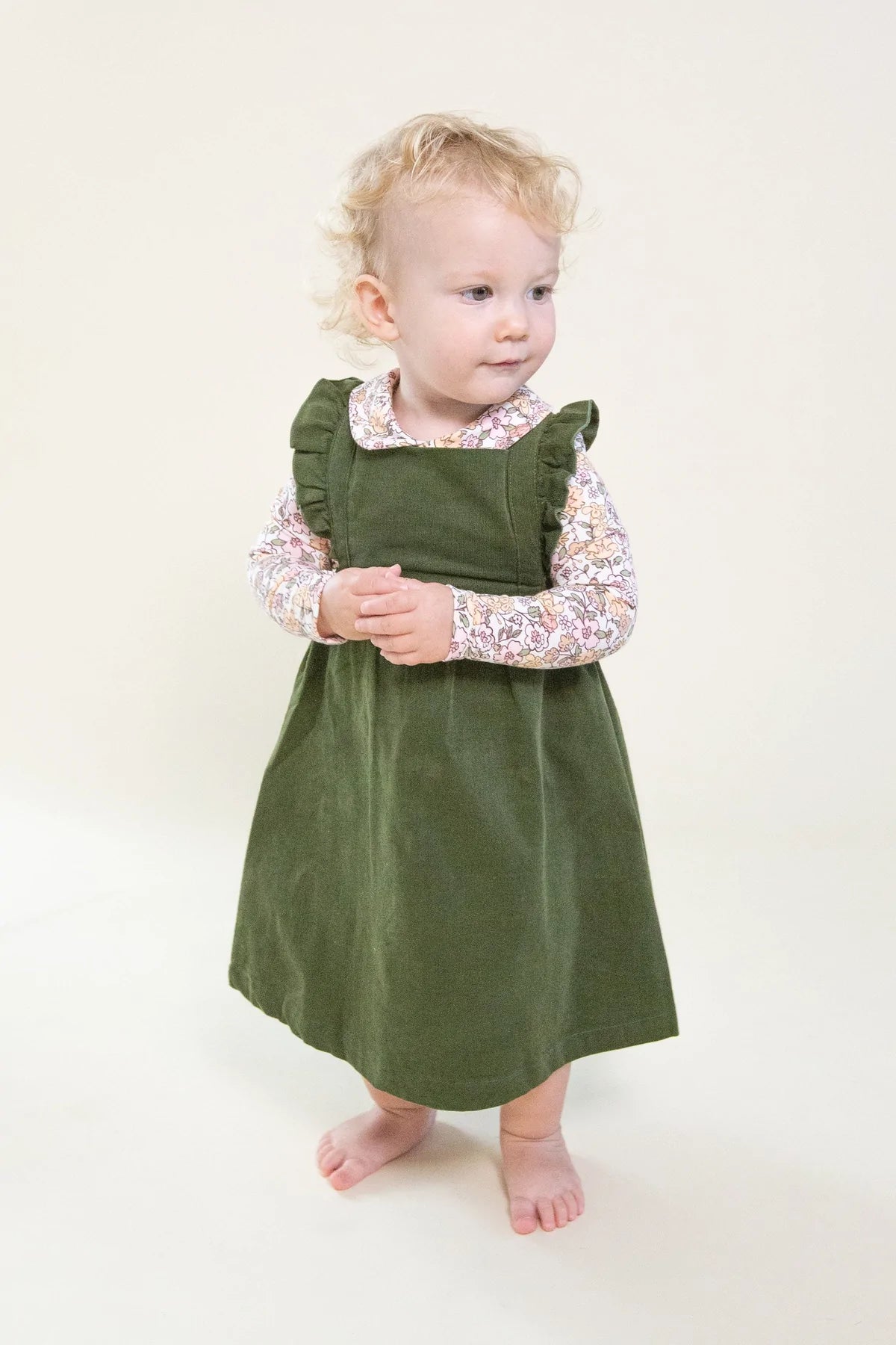 Corduroy pinafore cheap