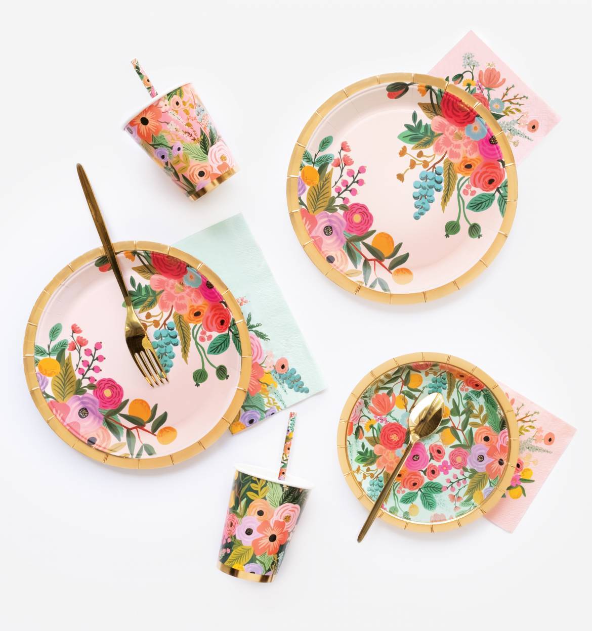 Rifle Paper Co.} Large Paper Plates :: Garden Party – Ellington & French