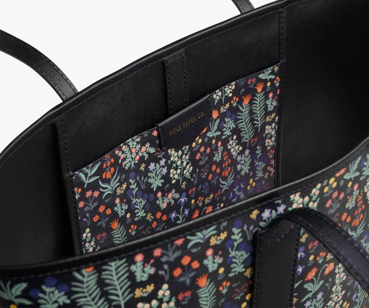Rifle Paper Co. Everyday Tote Bag Menagerie Garden Ellington