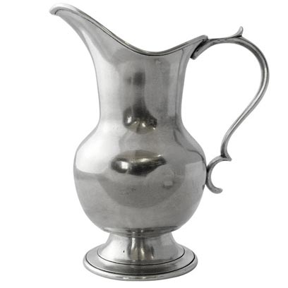 MATCH Pewter Glass Pitcher with Handle