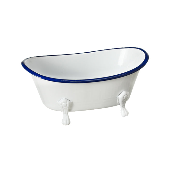 Ceramic Bathtub Soap Dish with Drainage Holes Bathroom Accessories