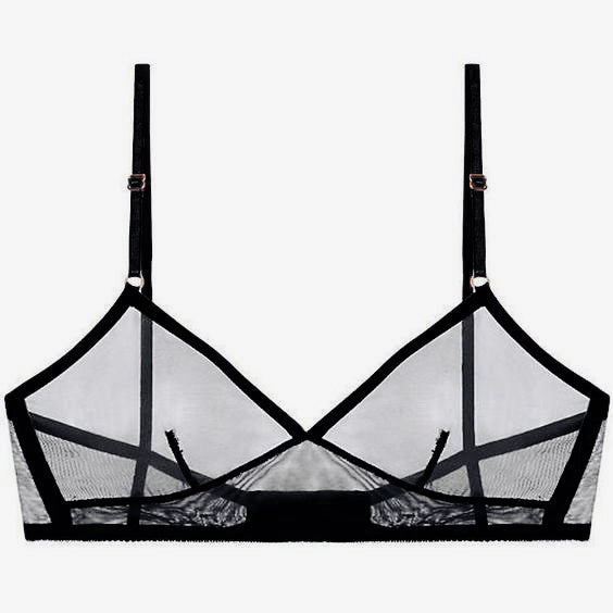 Only Hearts} Whisper Retro Bralette :: Denim – Ellington & French